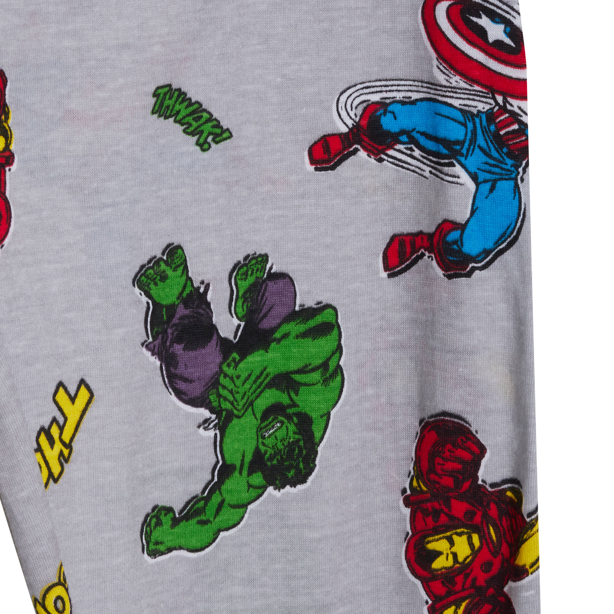 Boys Avengers Pyjamas Kids Long Pjs Hulk Captain America Spiderman Iron Man