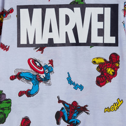 Boys Avengers Pyjamas Kids Long Pjs Hulk Captain America Spiderman Iron Man