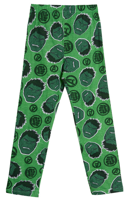 Incredible Hulk Pyjamas Kids Dress Up Pjs Boys Novelty Avengers Nightwear Set