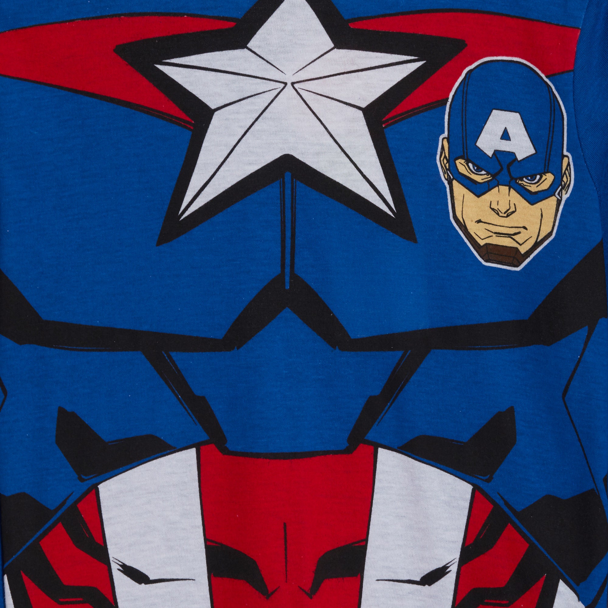 Captain America Pyjamas Kids Dress Up Pjs Boys Novelty Avengers Nightwear Gift