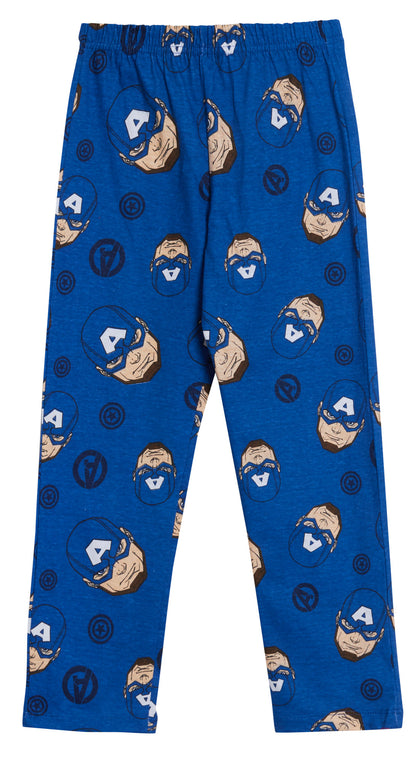 Captain America Pyjamas Kids Dress Up Pjs Boys Novelty Avengers Nightwear Gift