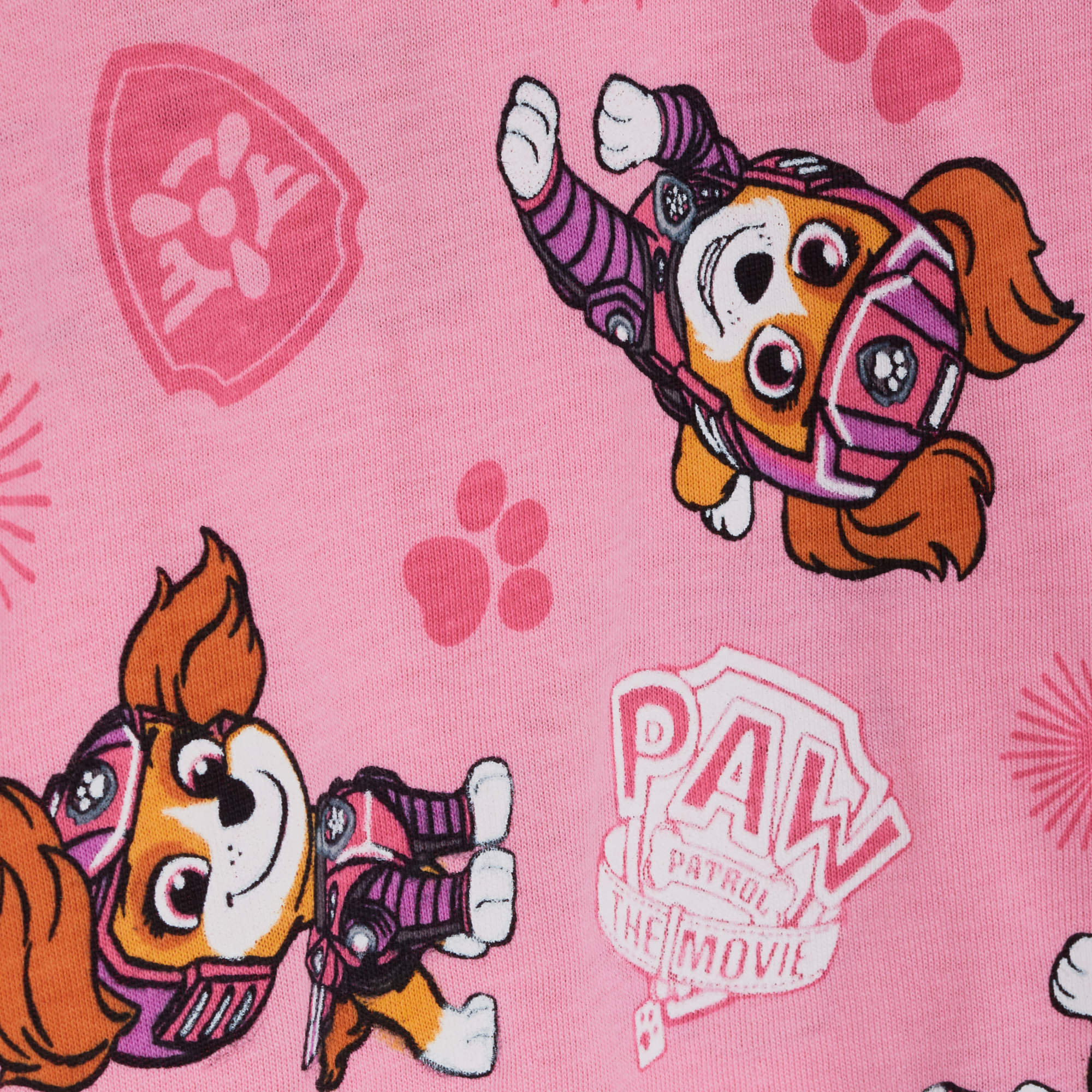 Girls Paw Patrol Pyjamas Kids Skye Full Length Long Pjs Nightwear Loungewear Set