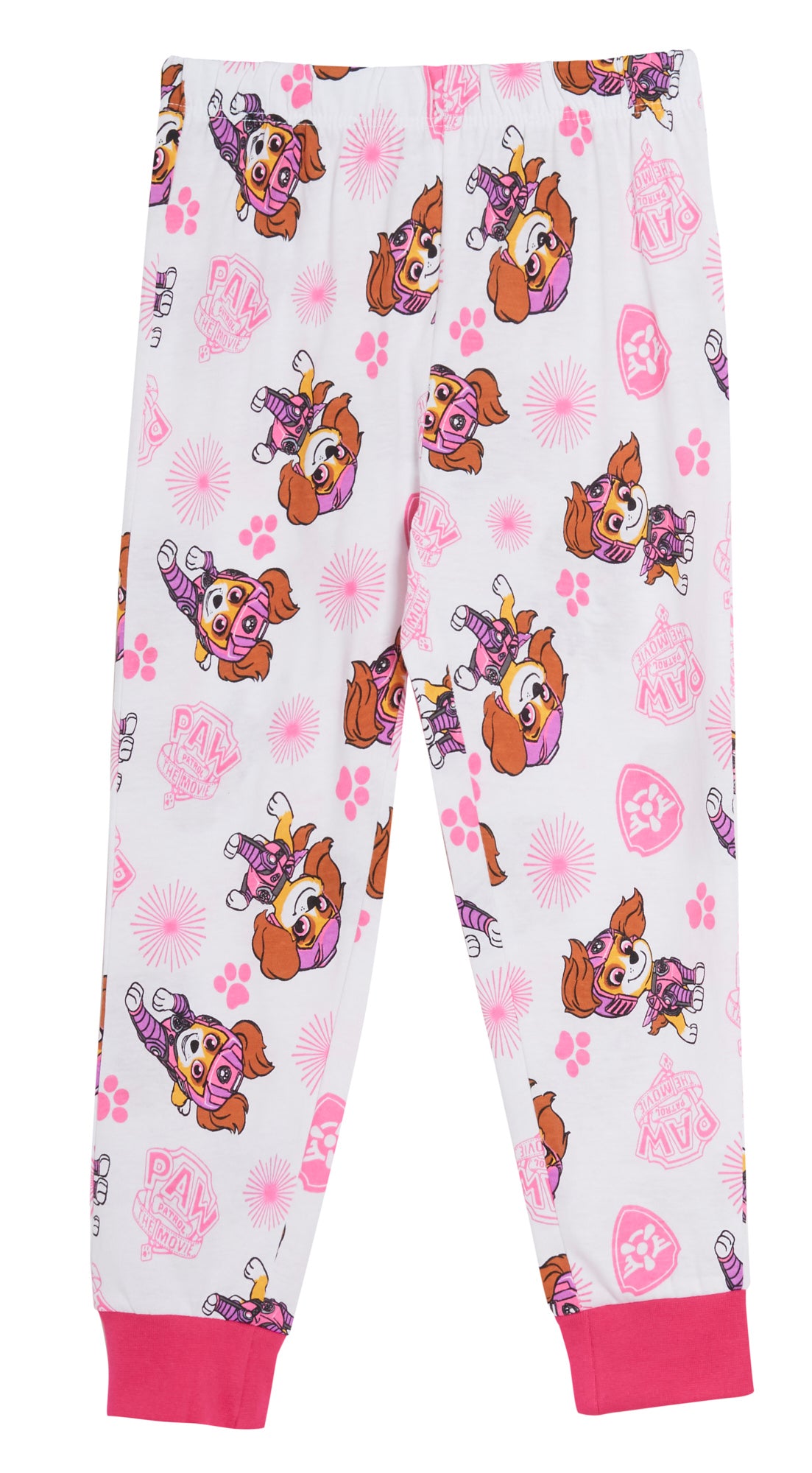 Girls Paw Patrol Pyjamas Kids Skye Full Length Long Pjs Nightwear Loungewear Set