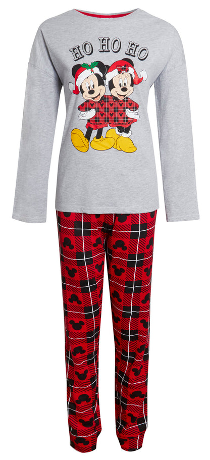 Mickey Mouse Matching Family Christmas Pyjamas Disney Adults Kids Xmas Pjs Set