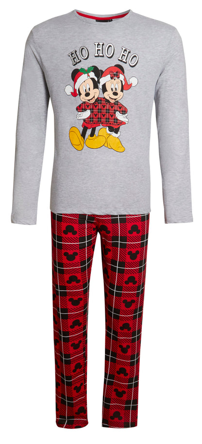 Mickey Mouse Matching Family Christmas Pyjamas Disney Adults Kids Xmas Pjs Set