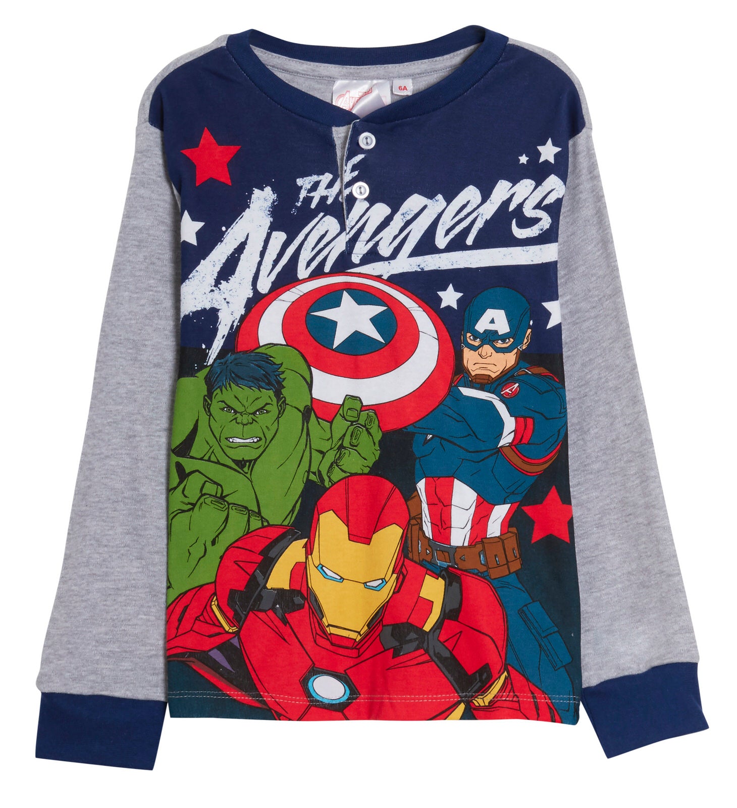 Marvel Avengers Pyjamas Boys Luxury Full Length Pjs Gift Boxed Hero Nightwear