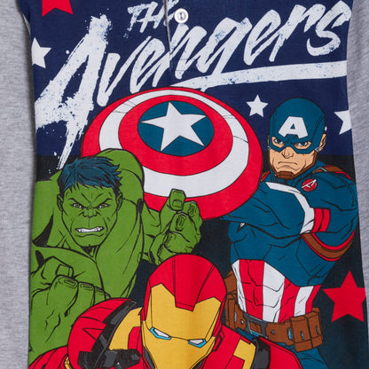 Marvel Avengers Pyjamas Boys Luxury Full Length Pjs Gift Boxed Hero Nightwear