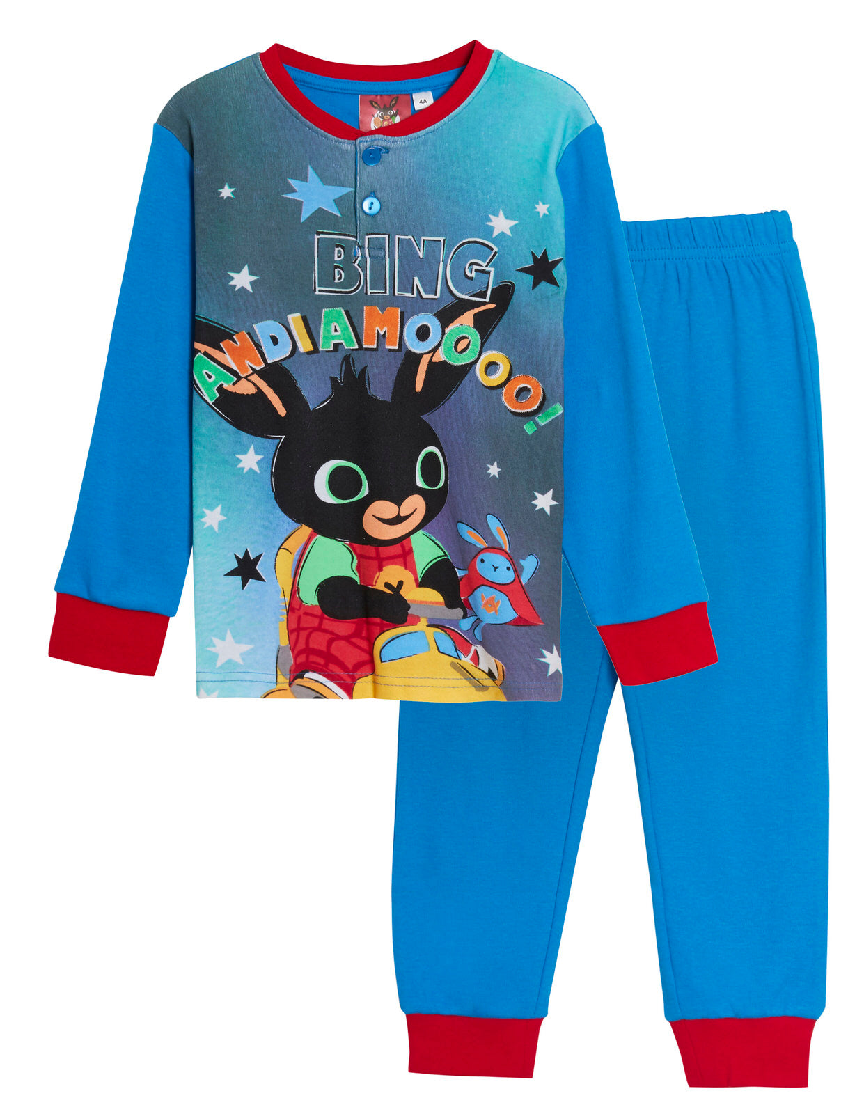 Bing Bunny Pyjamas Kids Luxury Full Length Pjs Gift Boxed Hoppity Nightwear Set