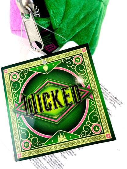 Wicked Quilted Velvet Make Up Bag Girls Womens Cosmetic Toiletries Pencil Case