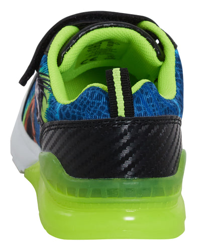 Boys Jurassic World Light Up Trainers Kids Dinosaur Flashing Lights Sports Shoes
