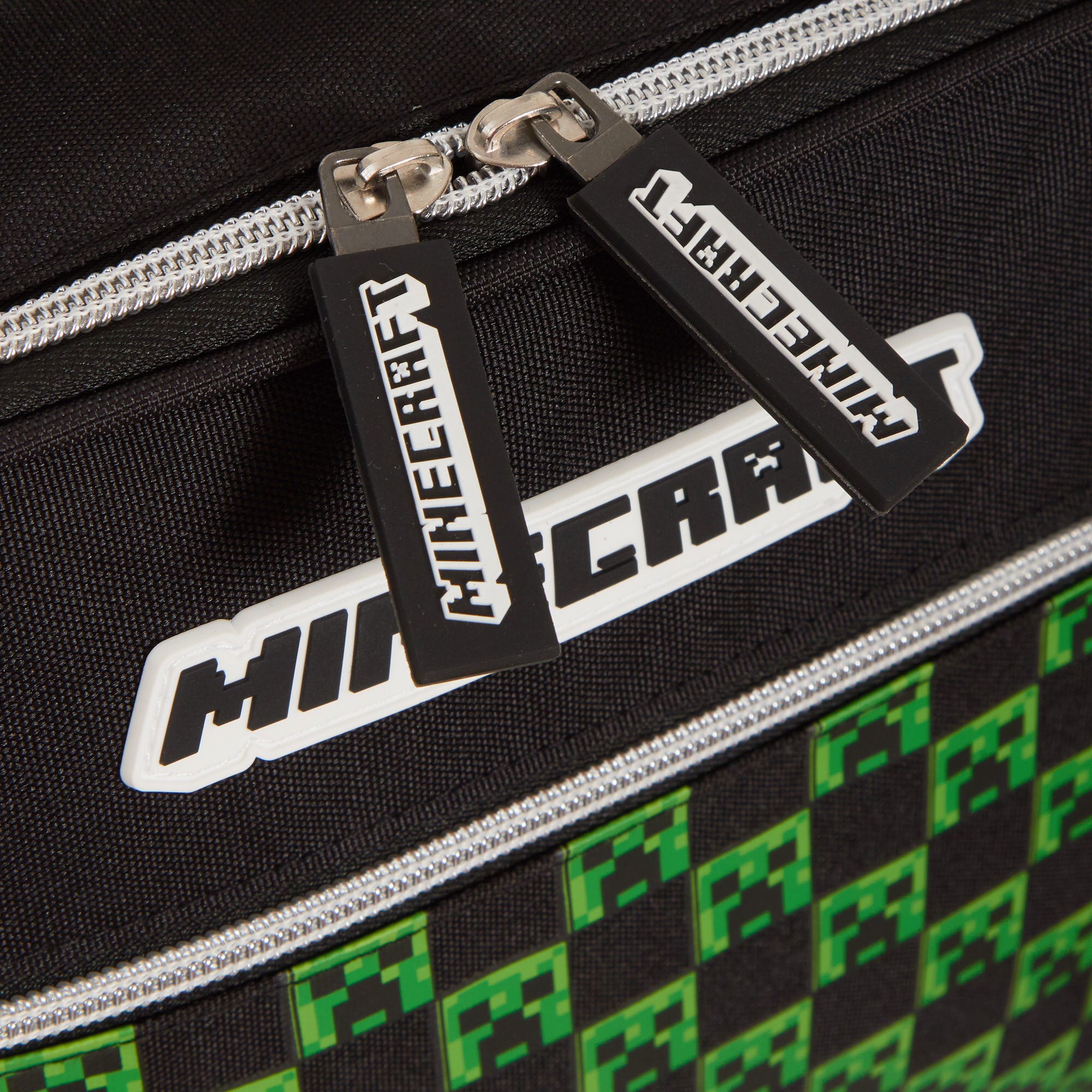 Minecraft Lunch Bag Adults Kids Creeper Gamer School Luchbox Gaming Bag + Strap