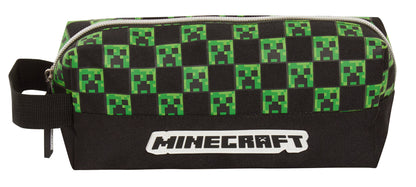 Minecraft Pencil Case Kids Creeper Gaming Accessory Minecraft Toiletries Bag