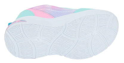 Girls Disney Stitch Light Up Trainers Kids Stitch Easy Touch Fasten Sports Shoes