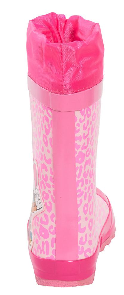 Girls LOL Surprise Tie Top Wellies Warm Lined Wellington Boots Kids Snow Shoe