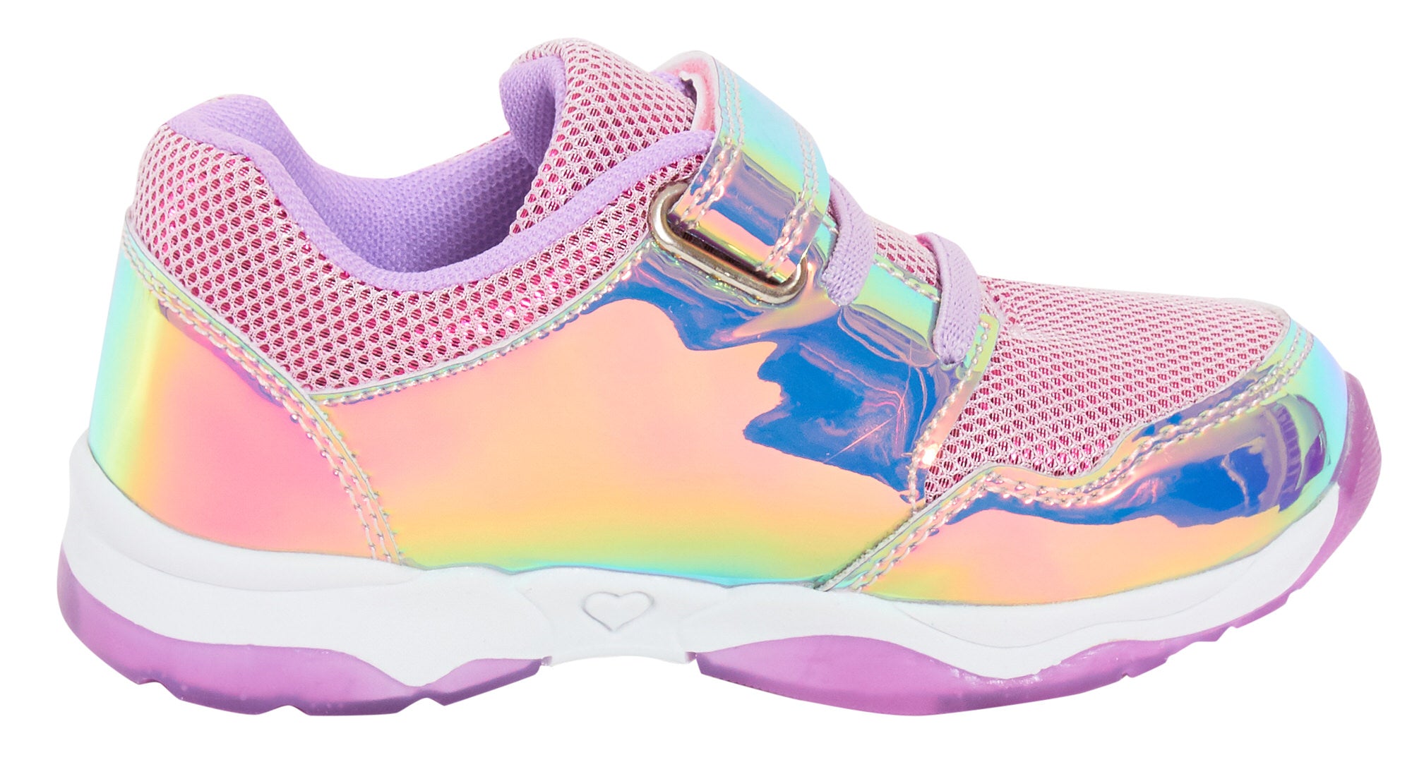 Girls LOL Surprise Dolls Light Up Trainers Kids Easy Touch Fasten Sports Shoes