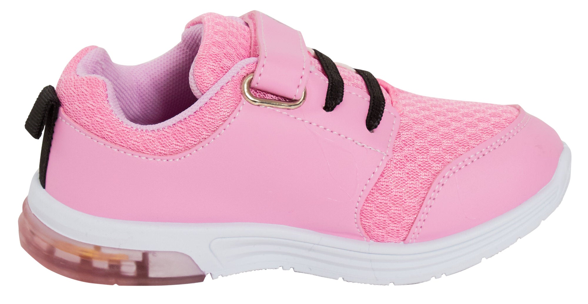 LOL Surprise Dolls Girls Light Up Trainers Kids Easy Touch Fasten Sports Shoes