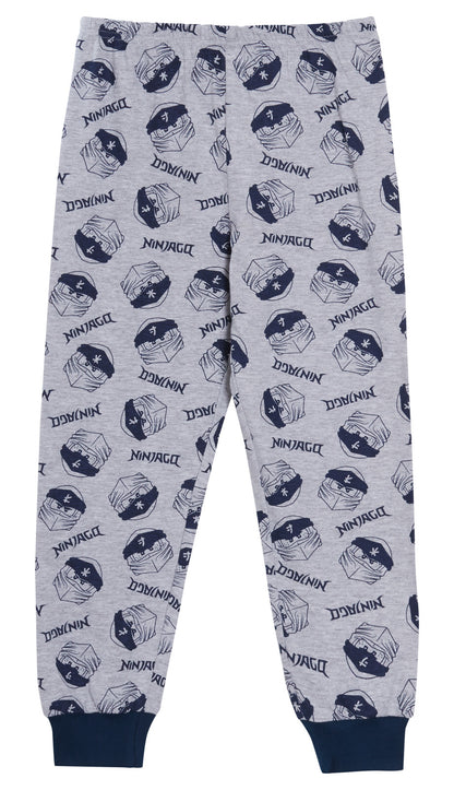Boys Lego Ninjago Pyjamas For Kids Full Length Pjs Set T-Shirt + Loungepants Set