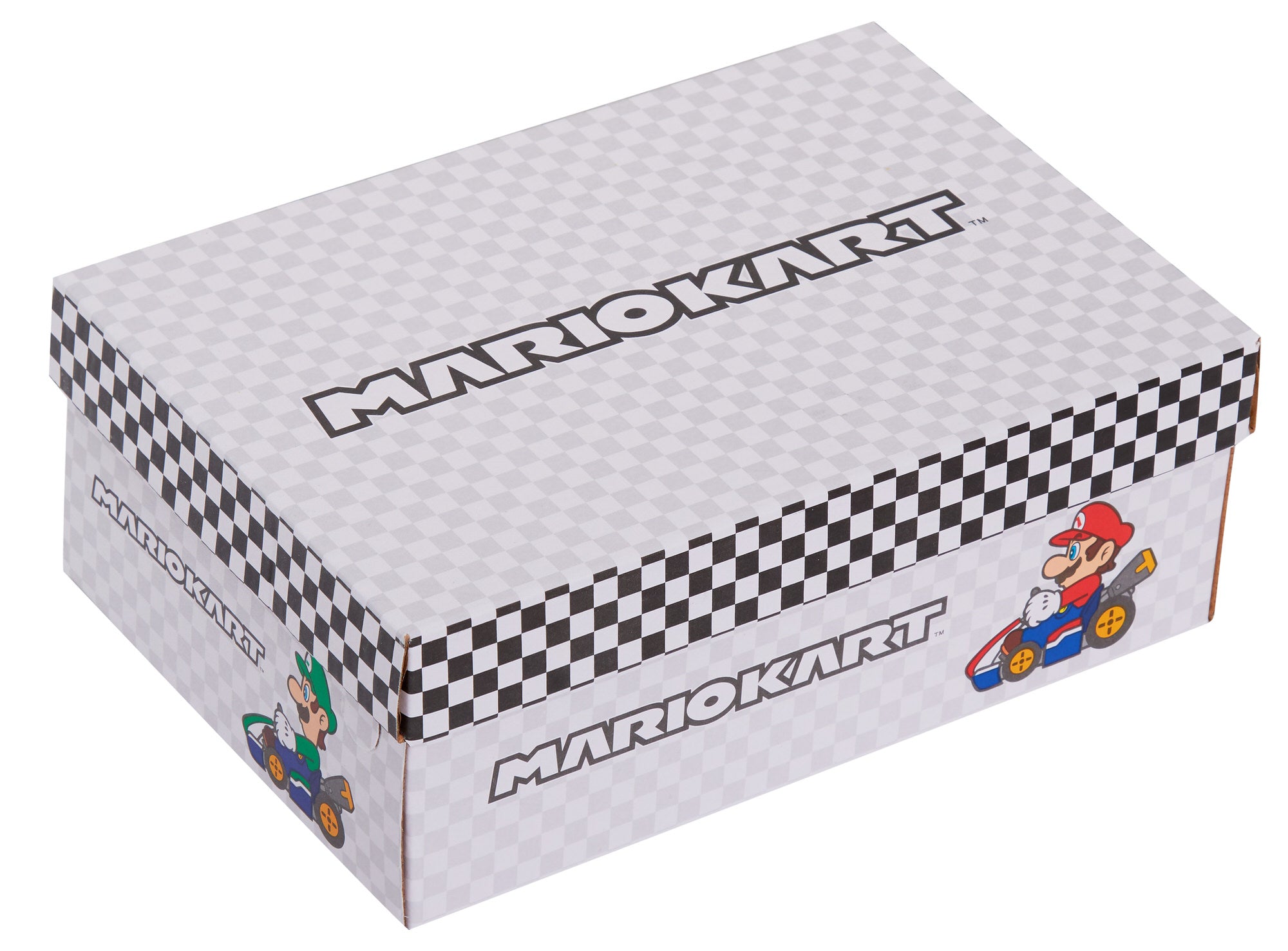 Super Mario Light Up Canvas Trainers Boys Mario Kart Canvas Pumps With Lights