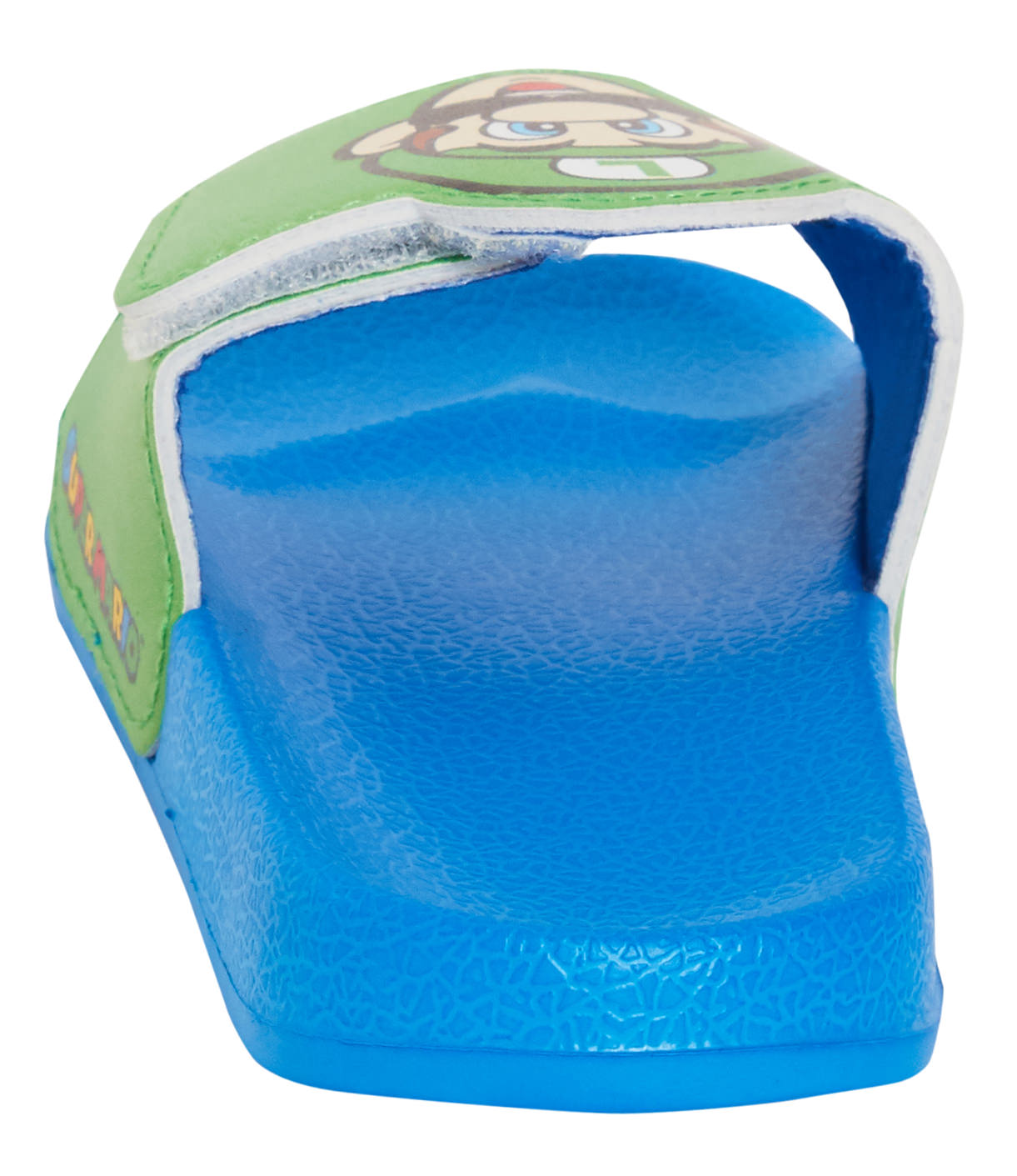 Super Mario Bros Sliders Kids Luigi Summer Sandals Slip On Pool Shoes Flip Flops