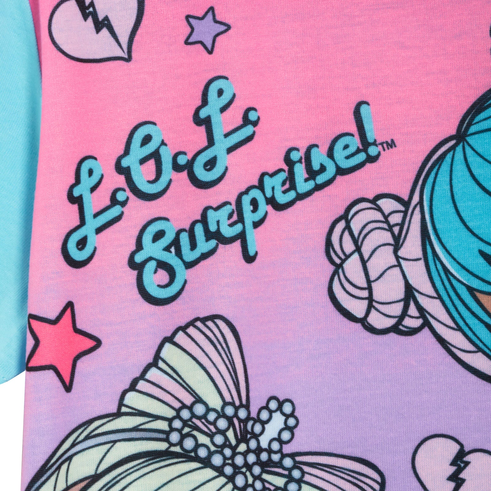 Girls LOL Surprise Dressing Gown + LOL Pyjamas 3pc Matching Set Pjs + Bath Robe