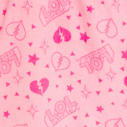Girls LOL Surprise Dressing Gown + LOL Pyjamas 3pc Matching Set Pjs + Bath Robe
