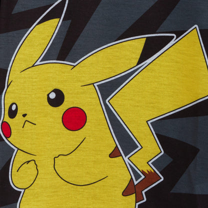 Boys Pokemon Pyjamas + Bathrobe Pikachu Matching Nightwear Set Pjs Dressing Gown