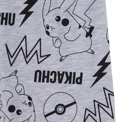 Boys Pokemon Pyjamas + Bathrobe Pikachu Matching Nightwear Set Pjs Dressing Gown