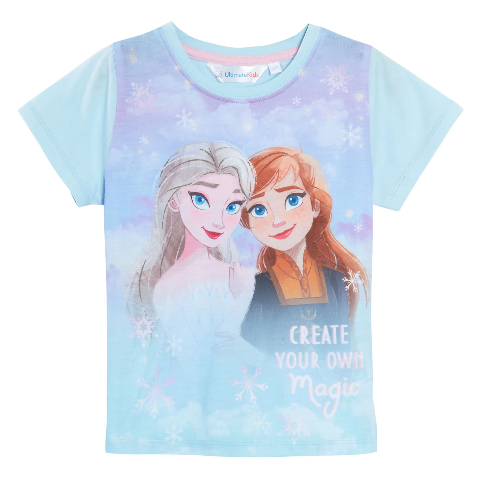 Disney Frozen 2 Dressing Gown + Pyjamas for Girls 3pc Set Kids Bath Robe + Pjs