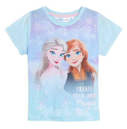 Disney Frozen 2 Dressing Gown + Pyjamas for Girls 3pc Set Kids Bath Robe + Pjs