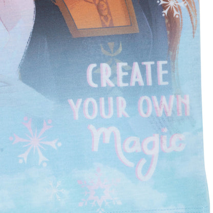 Disney Frozen 2 Dressing Gown + Pyjamas for Girls 3pc Set Kids Bath Robe + Pjs