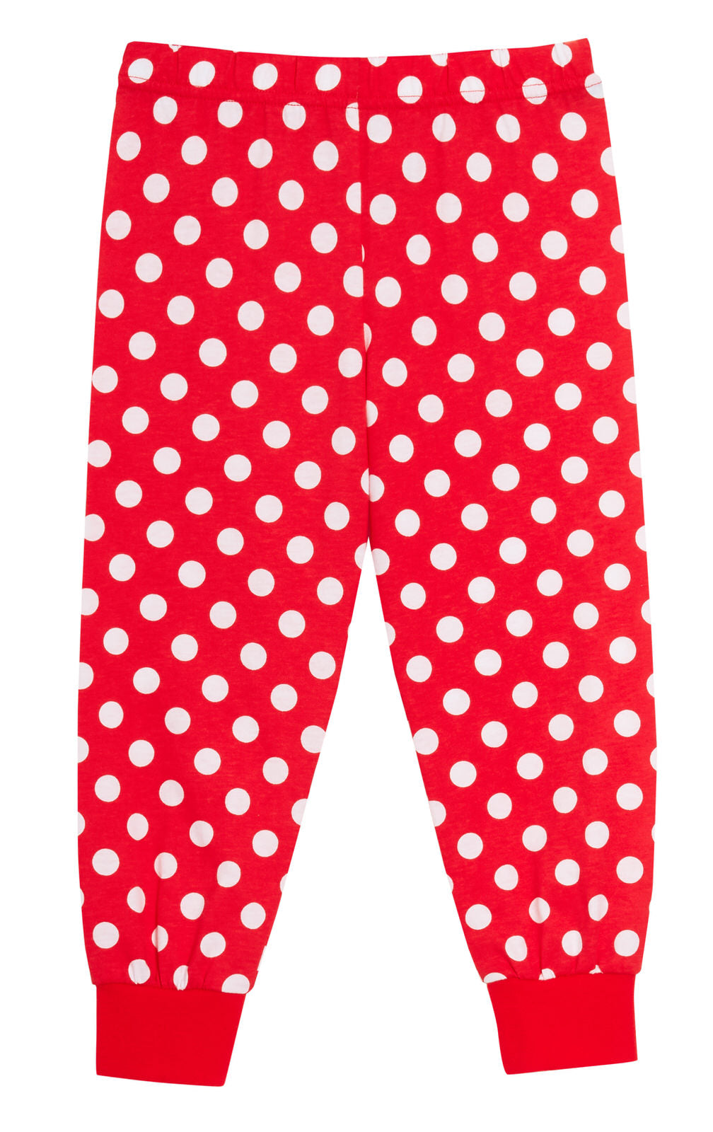 Girls Minnie Mouse Dressing Gown + Pyjamas 3pc Matching Set Red Bathrobe + Pjs