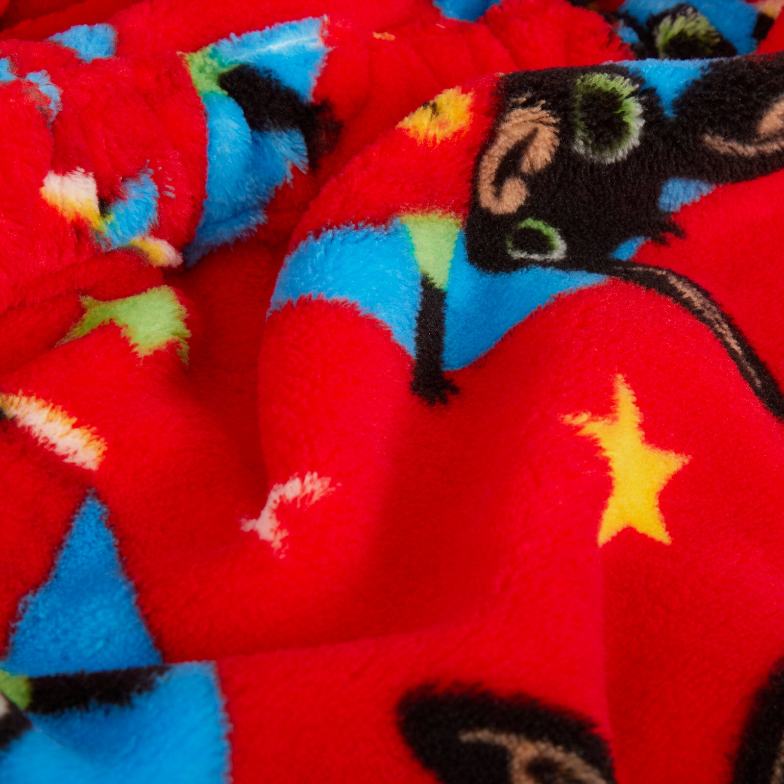 Bing Bunny Dressing Gown Kids Hooded Bathrobe Boys Girls Fleece Character Robe