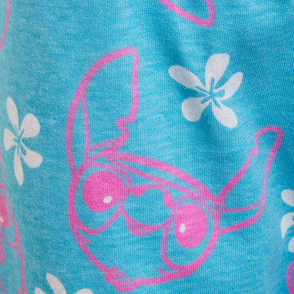 Girls Stitch Dressing Gown + Pyjamas Set Matching 3pc Nightwear Bathrobe + Pjs