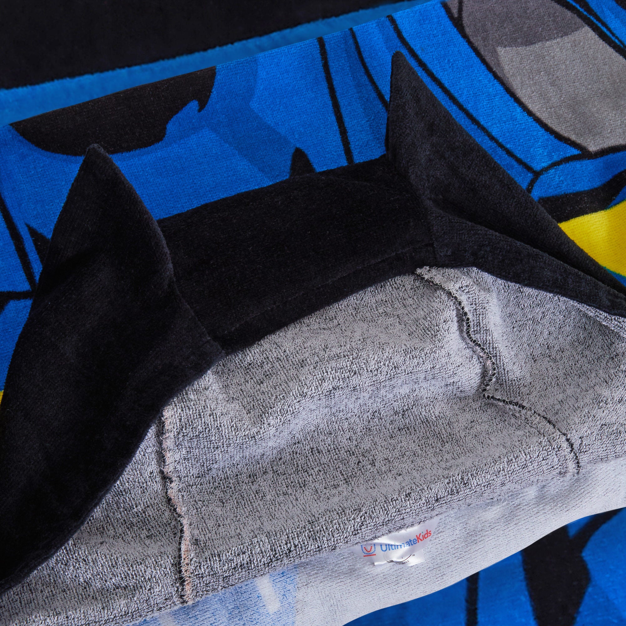 Batman Hooded Towel 100% Cotton Kids Poncho Beach Towel Bath Towel Swimming Wrap