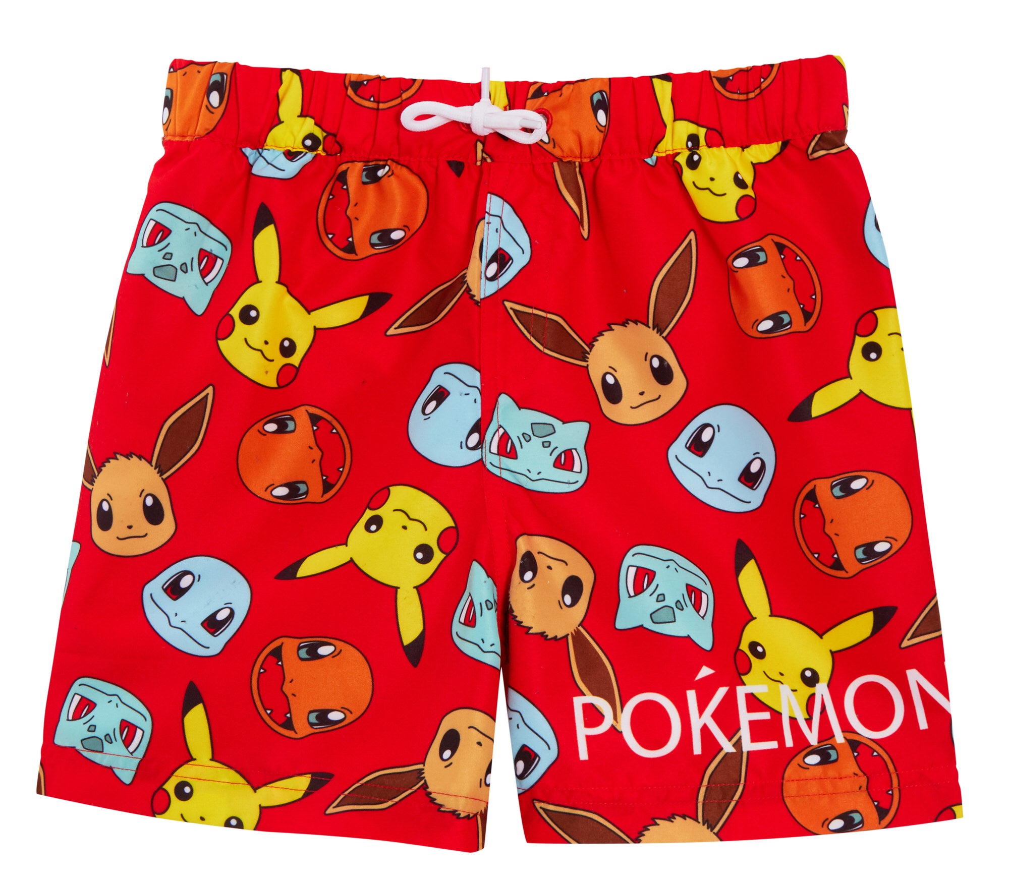 Boys Pokemon Swim Shorts Kids Pikachu Swimming Trunks Holiday Beach Pool Shorts
