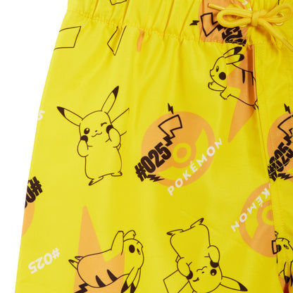 Boys Pikachu Swim Shorts Pokemon Swimming Shorts Kids Trunks Holiday Pool Shorts