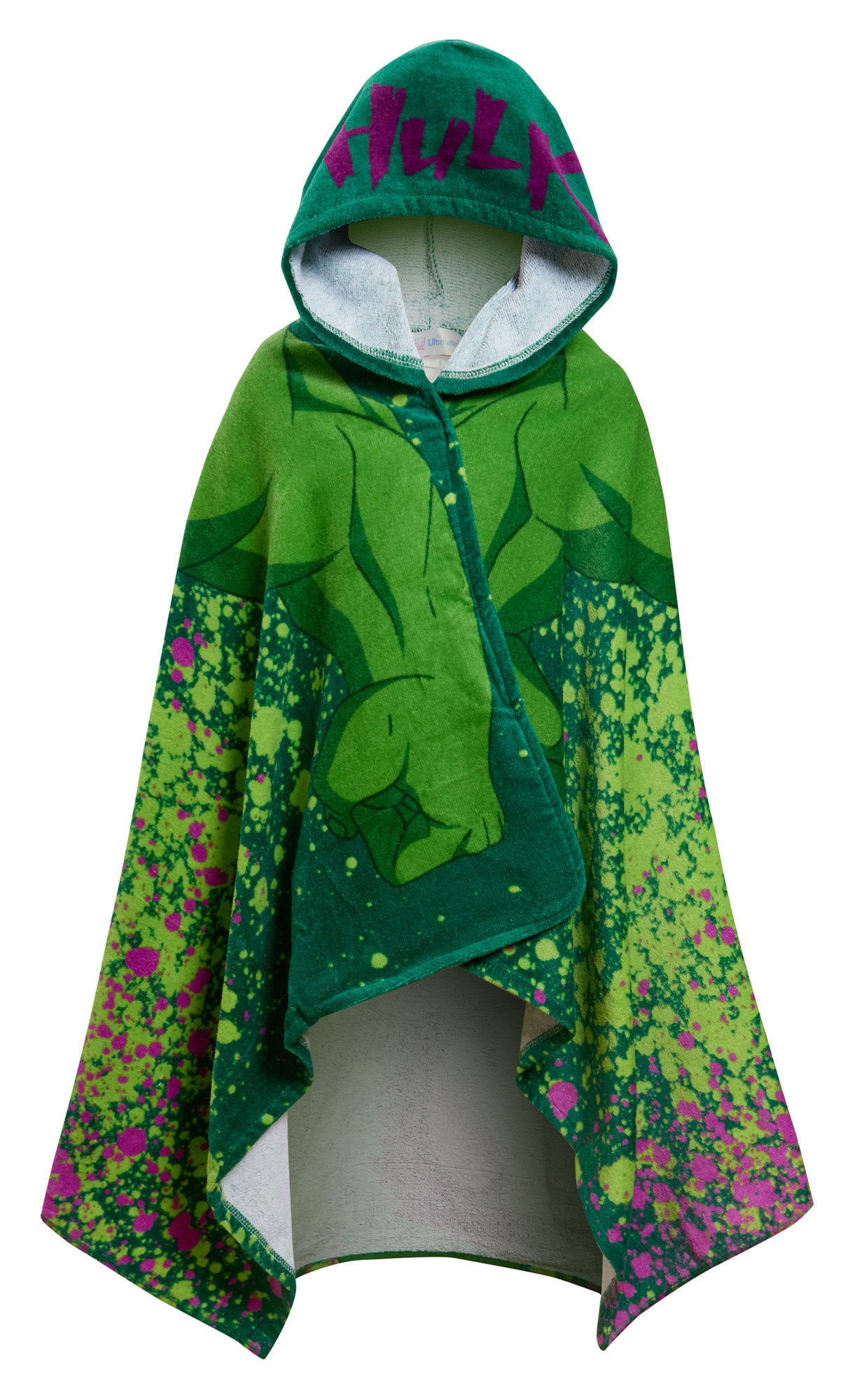 Incredible Hulk Hooded Towel Avengers Poncho Beachtowel Bath Towel Swimming Wrap