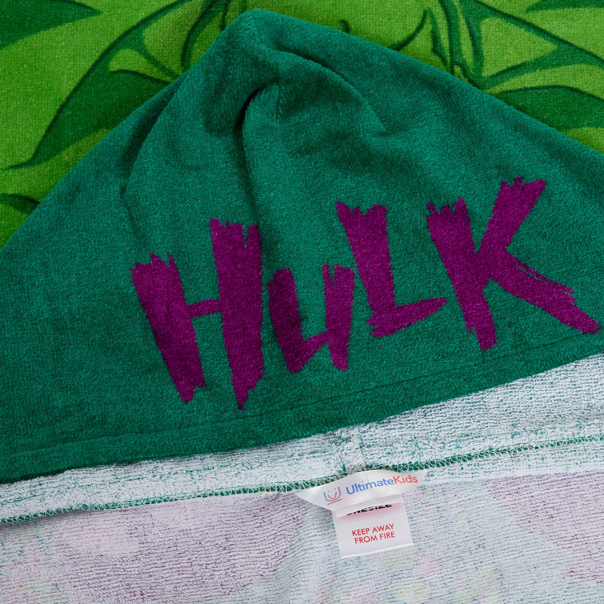 Incredible Hulk Hooded Towel Avengers Poncho Beachtowel Bath Towel Swimming Wrap