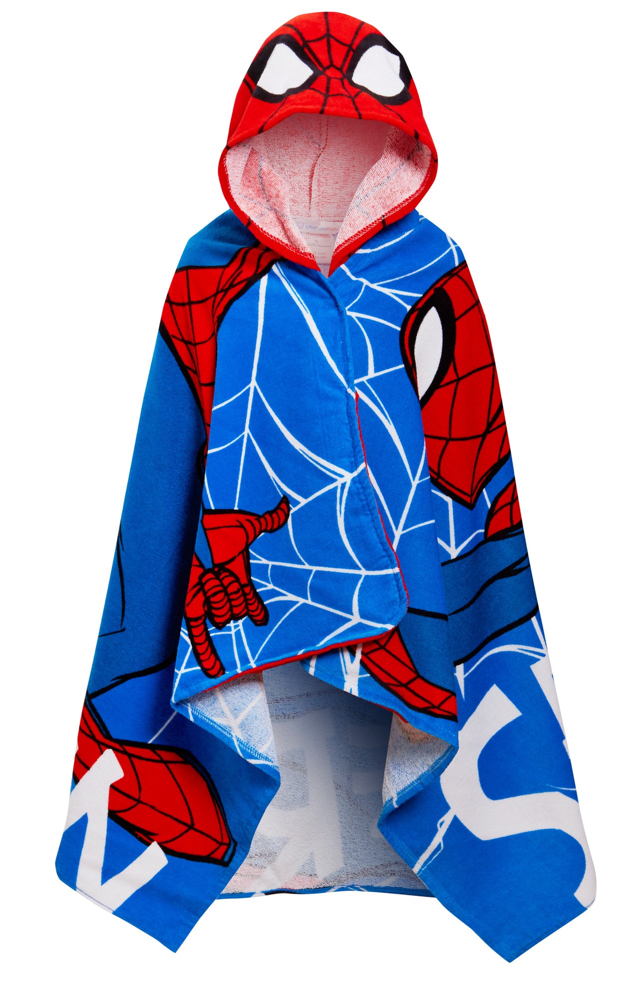 Spiderman Hooded Towel Avengers Poncho Kids Beach Towel Bath Towel Swimming Wrap