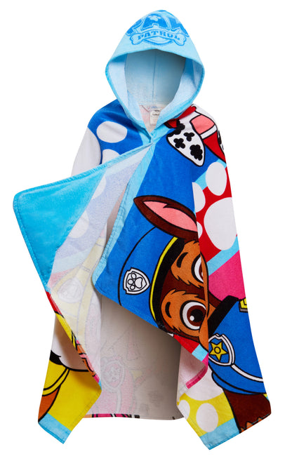 Paw Patrol Hooded Towel Chase Poncho Kids Beach Towel Bath Towel Swimming Wrap