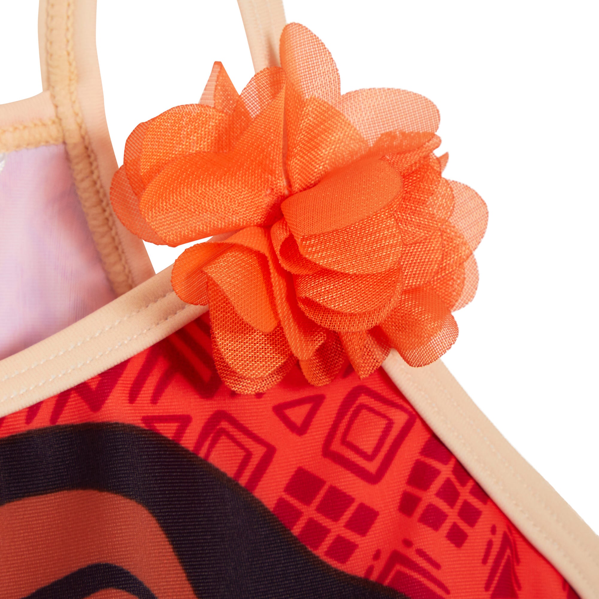 Girls Disney Moana Tankini Kids Deluxe Two Piece Swimming Costume Beach Swimsuit