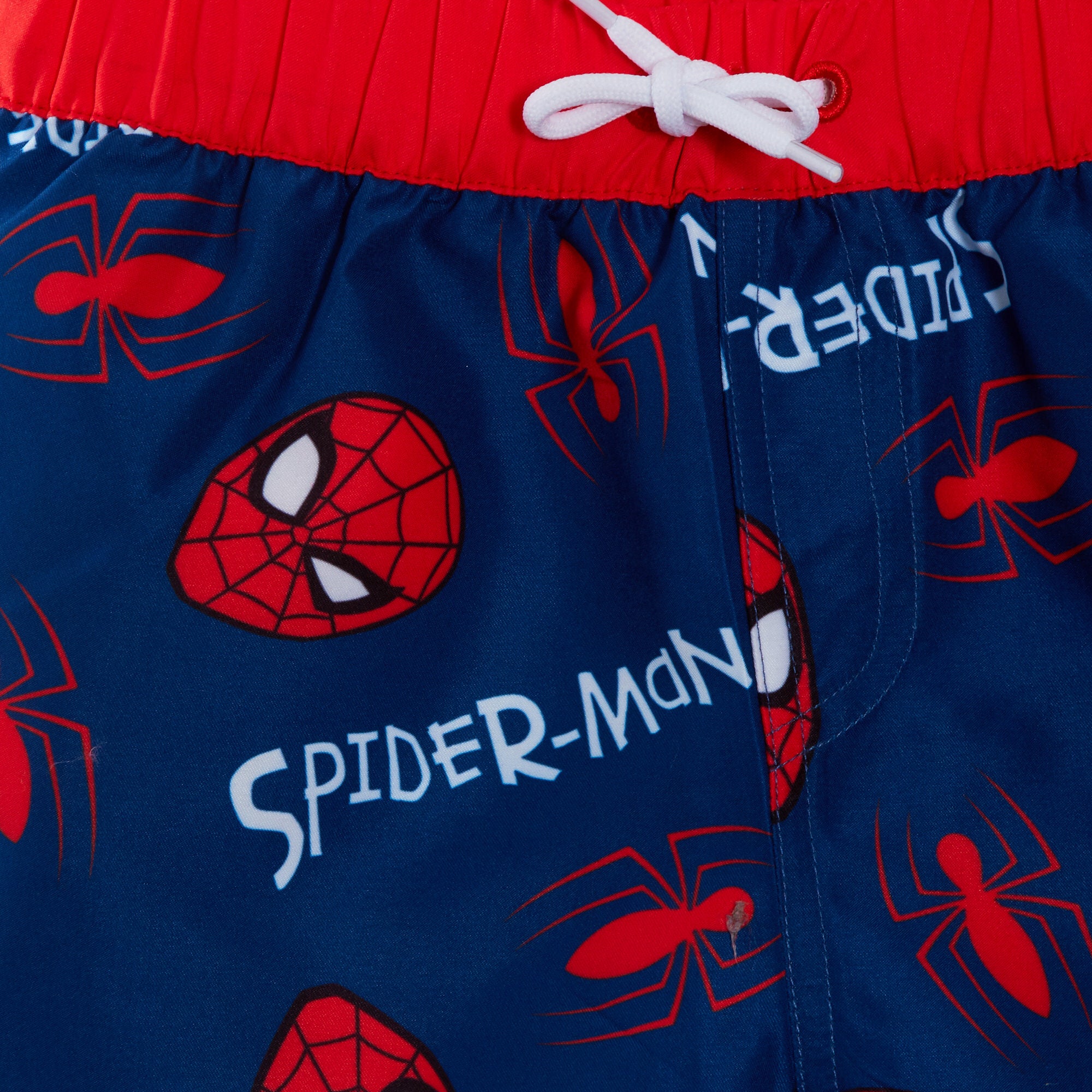 Boys Spider-man Swim Shorts + Rash Vest 2 Piece Swim Set Surf Top + Board Shorts