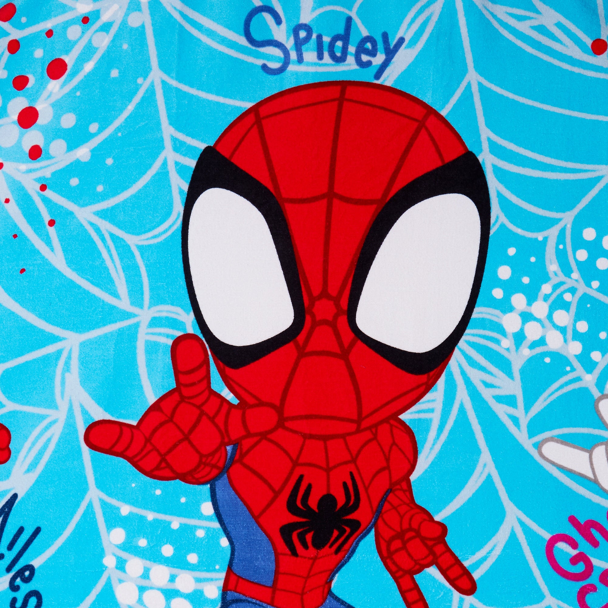 Spidey And His Amazing Friends Hooded Towel Poncho Beach Bath Towel Swimming Wrap