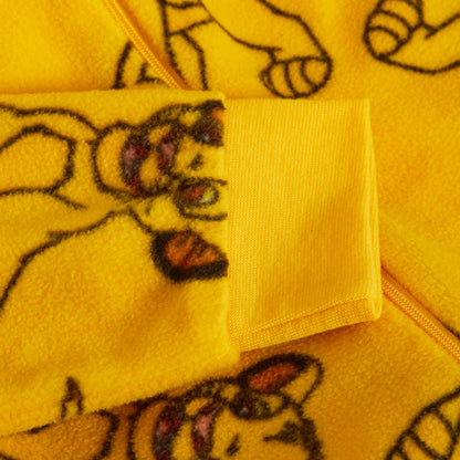 Disney Lion King All In One Boys Girls Simba Dress Up Pyjamas Kids Fleece Pjs