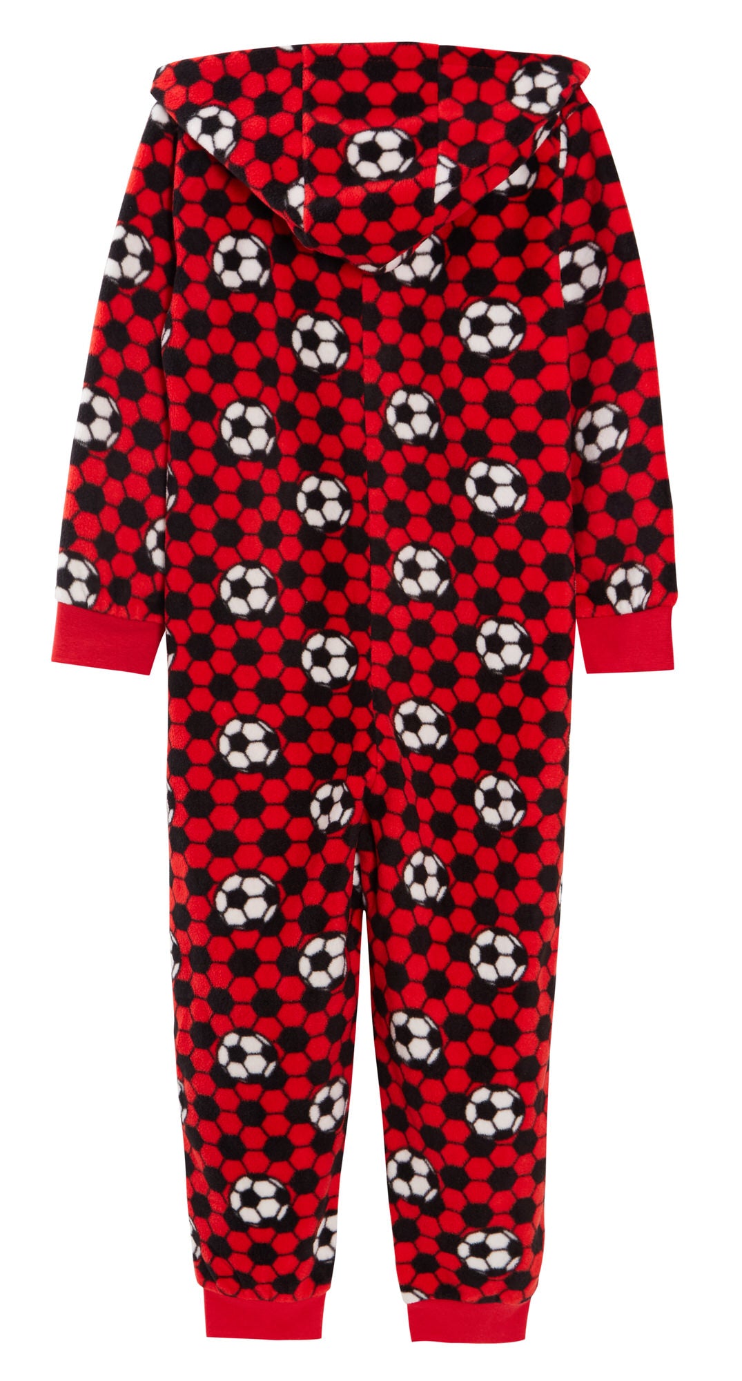 Boys Football All In One Red 9-10 Years