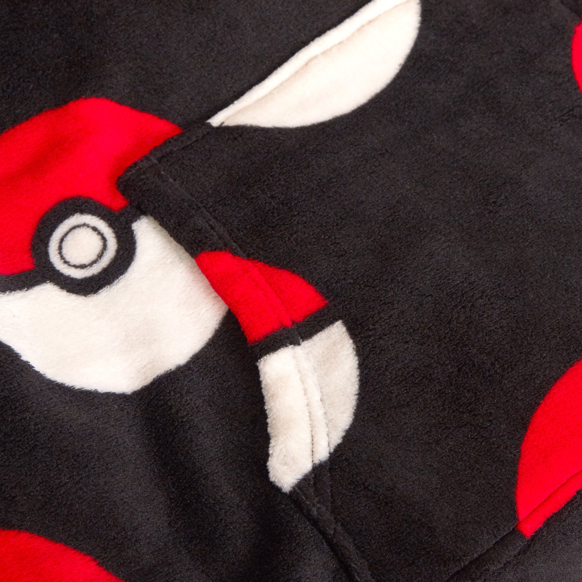 Kids Pokemon 3 Piece Nightwear Set Oversized Hoodie Blanket + Pyjama Pokeball