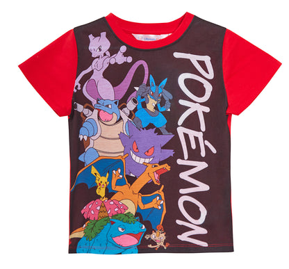 Kids Pokemon 3 Piece Nightwear Set Oversized Hoodie Blanket + Pyjama Pokeball