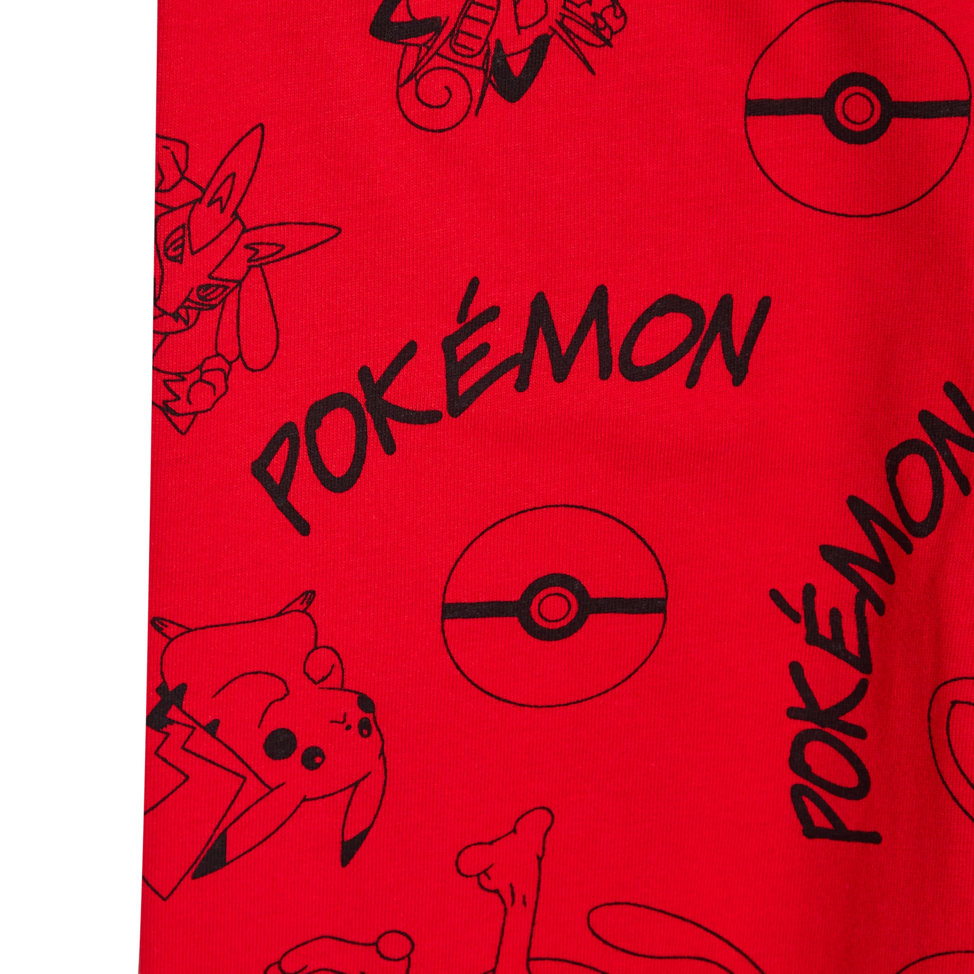 Kids Pokemon 3 Piece Nightwear Set Oversized Hoodie Blanket + Pyjama Pokeball