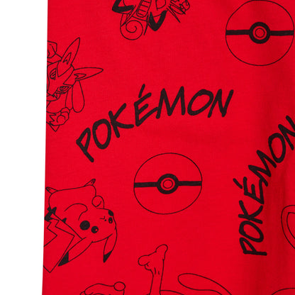 Kids Pokemon 3 Piece Nightwear Set Oversized Hoodie Blanket + Pyjama Pokeball