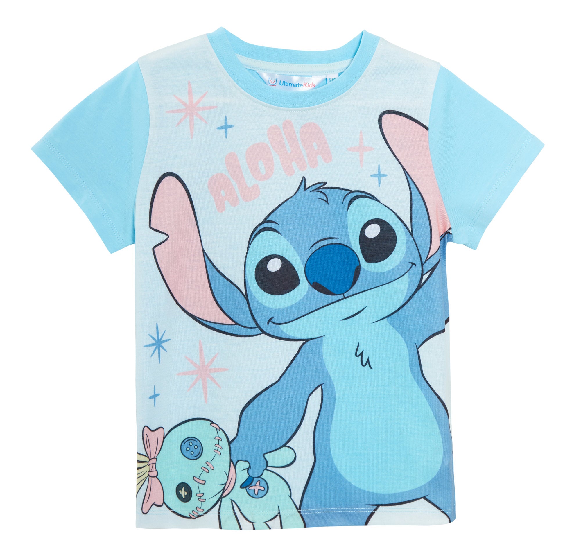 Girls Disney Lilo & Stitch 3 Piece Oversized Hoodie Blanket+ Pyjamas Set Gift